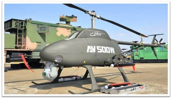 Çin AV500W inansız drone helikopteri füze testini geçti.