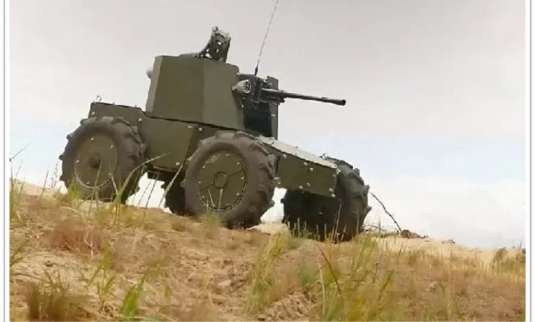 Ukrayna silahlı kara robotu geliştirdi ve cephede test etti