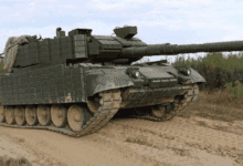 Leopard 1A5 e Yeni Zırh Ukrayna dan Etkili Bir Hamle