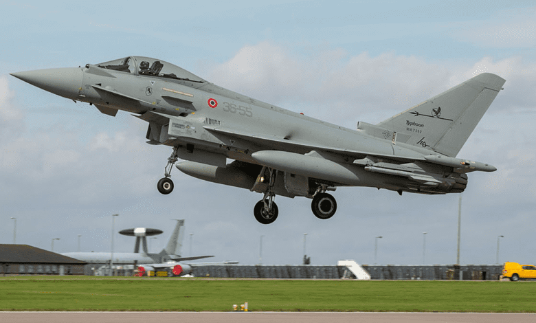 İtalya, 24 Yeni Eurofighter Typhoon Uçağı Siparişi Verdi