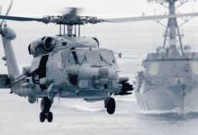 ABD Donanması MH 60R Seahawk, İlk Kez Bir Drone Düşürdü