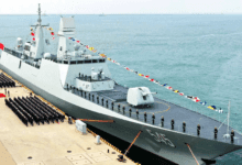 Çin, İlk Type 054B Fırkateyni Luohe yi Hizmete Aldı