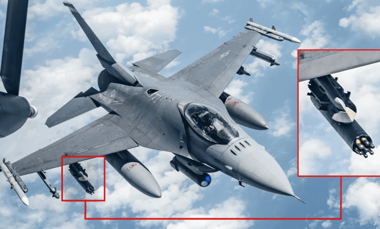 F 16 lar, Husi İHA larını Lazer Güdümlü Roketlerle Düşürüyor