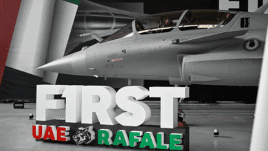 BAE nin İlk Dassault Rafale F4 Savaş Uçağı Tanıtıldı