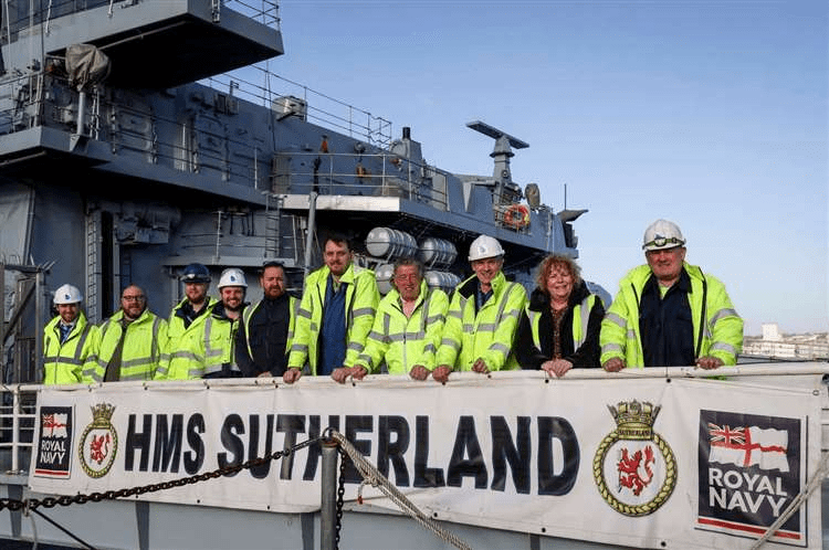 İngiliz Fırkateyni HMS Sutherland, Deniz Testlerine Başladı